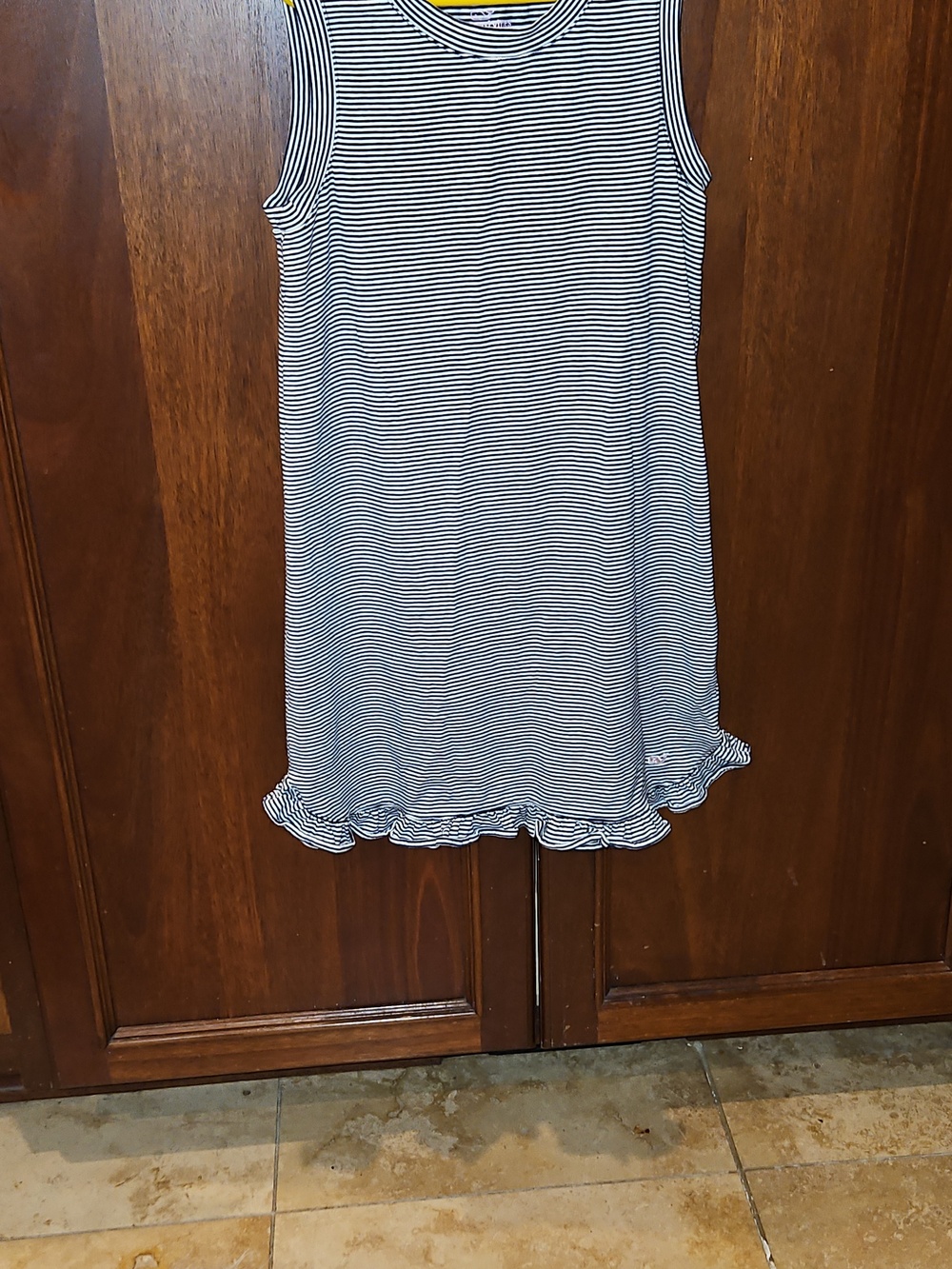 Vineyard Vines Navy & White Striped Dress
